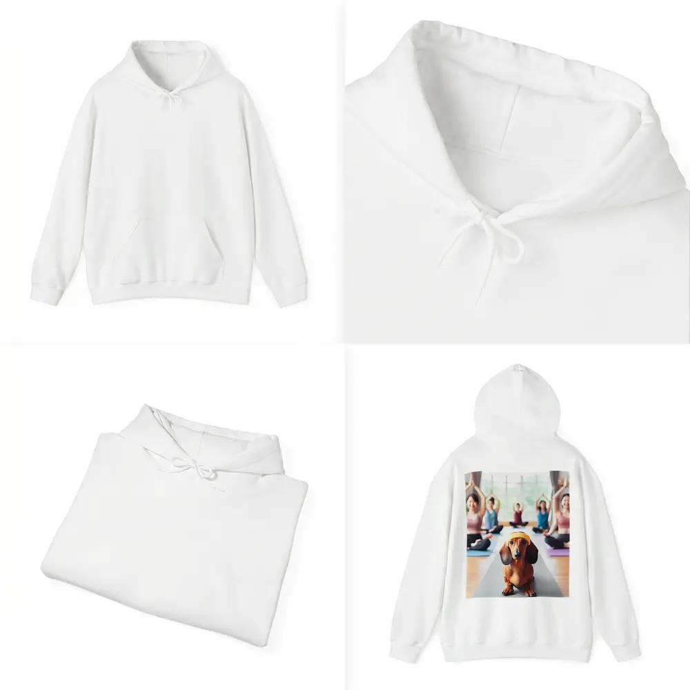 Dachshund Dog Yoga Class Studio – Hoodies