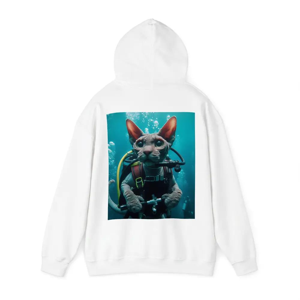 Sphynx Cat Scuba Diver Underwater Adventure – Hoodies