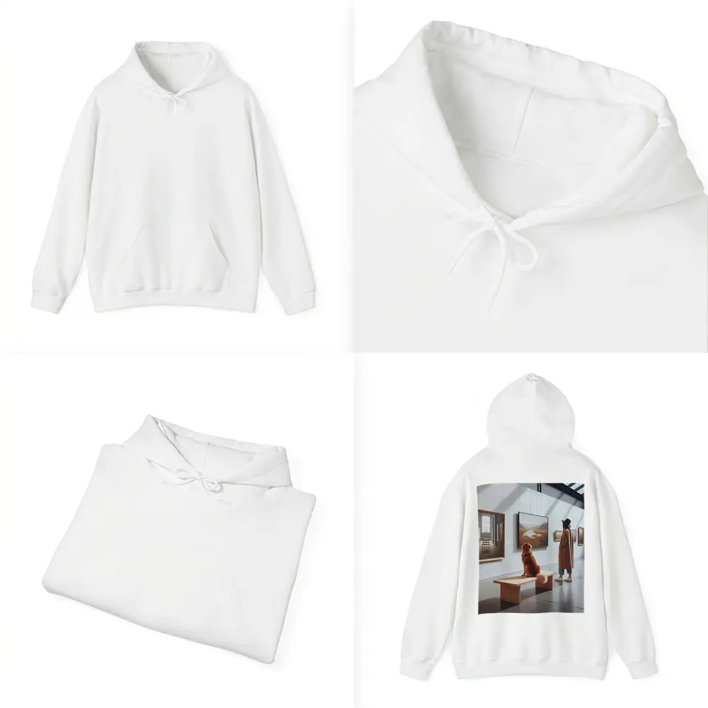 Golden Retriever Dog Art Gallery Museum – Hoodies