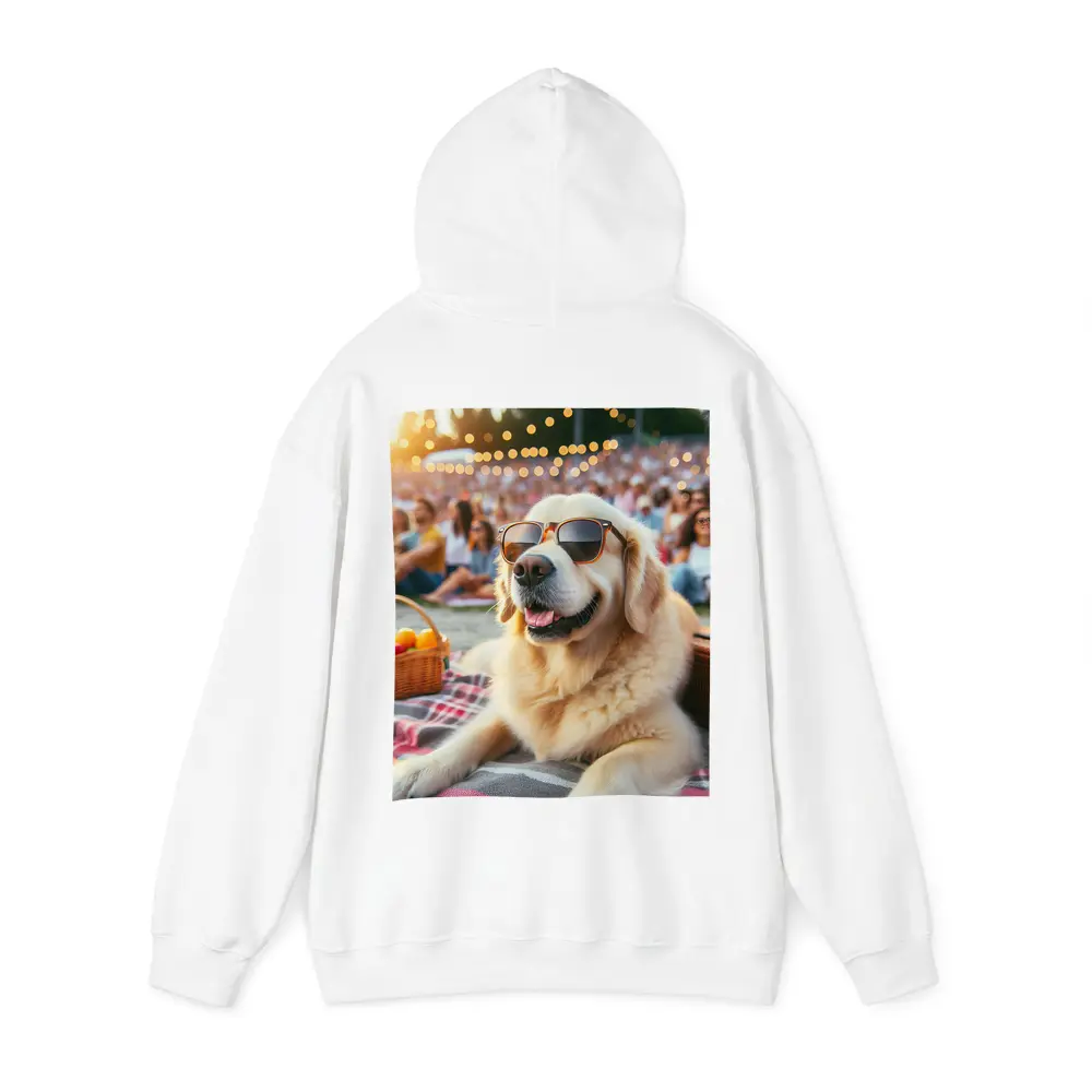 Golden Retriever Sunglasses Outdoor Summer Concert – Hoodies