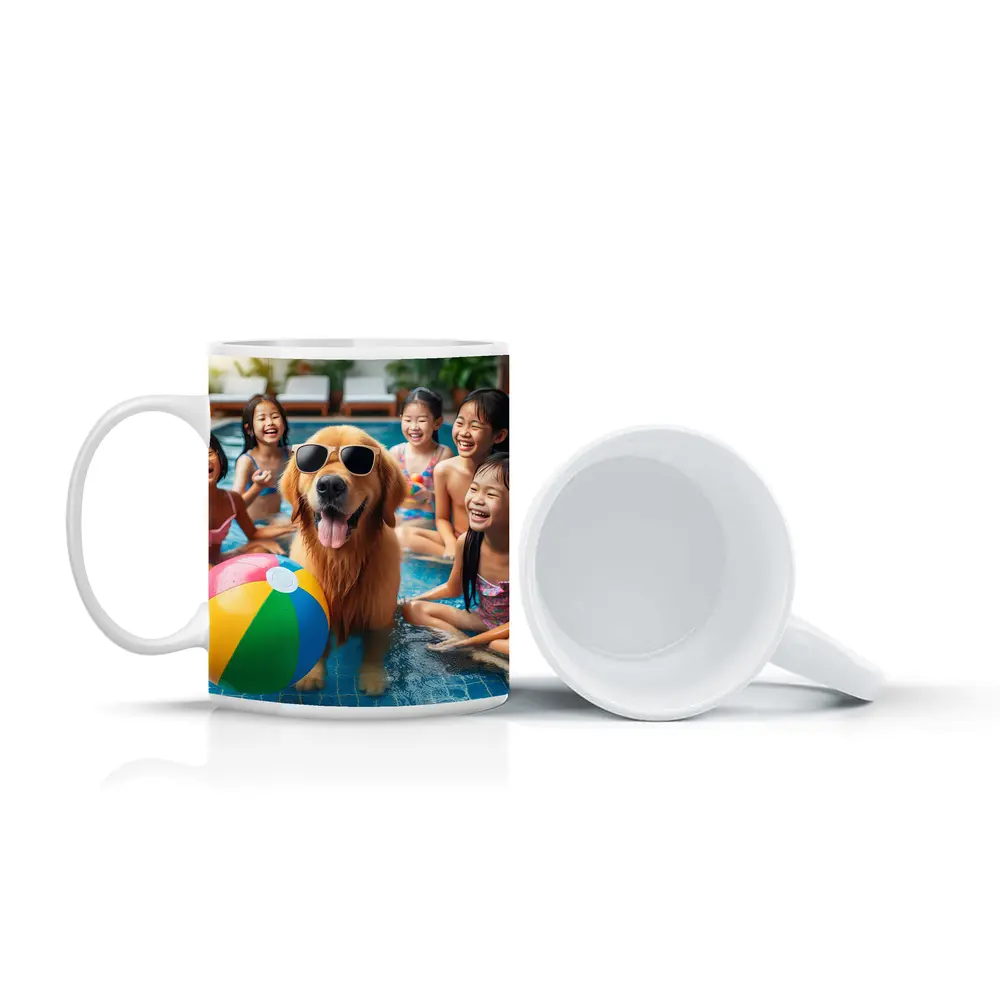 Golden Retriever Sunglasses Kids Pool Party – Mugs