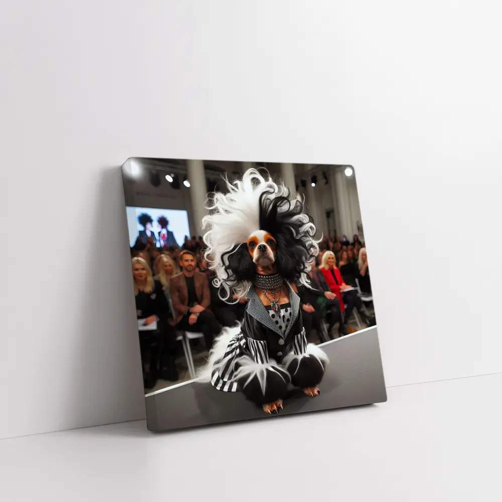 Cavalier King Charles Spaniel Fashion Show Runway – Wall Art