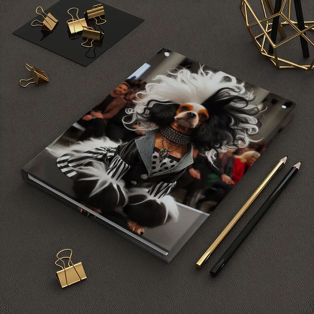 Cavalier King Charles Spaniel Fashion Show Runway – Notebooks