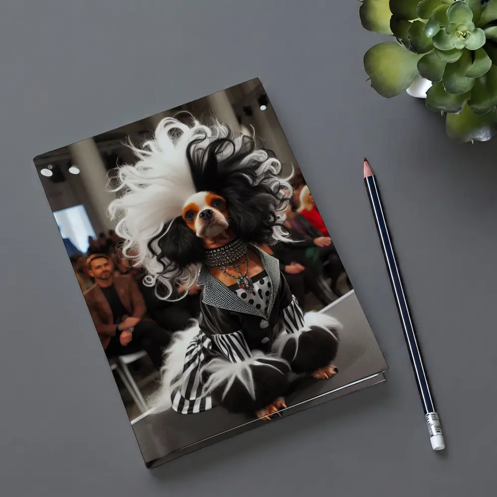 Cavalier King Charles Spaniel Fashion Show Runway – Notebooks