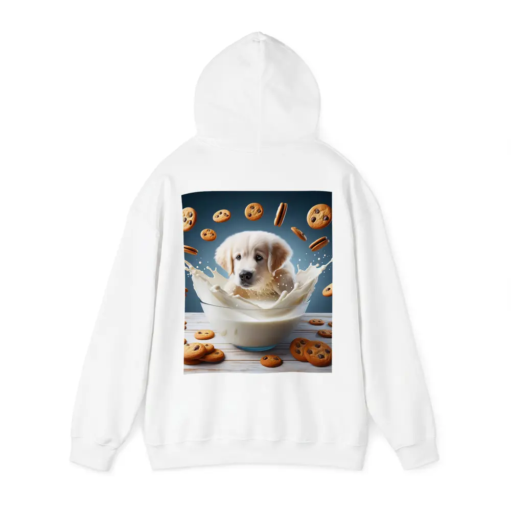 Golden Retriever Puppy Milk Bowl Cookies – Hoodies