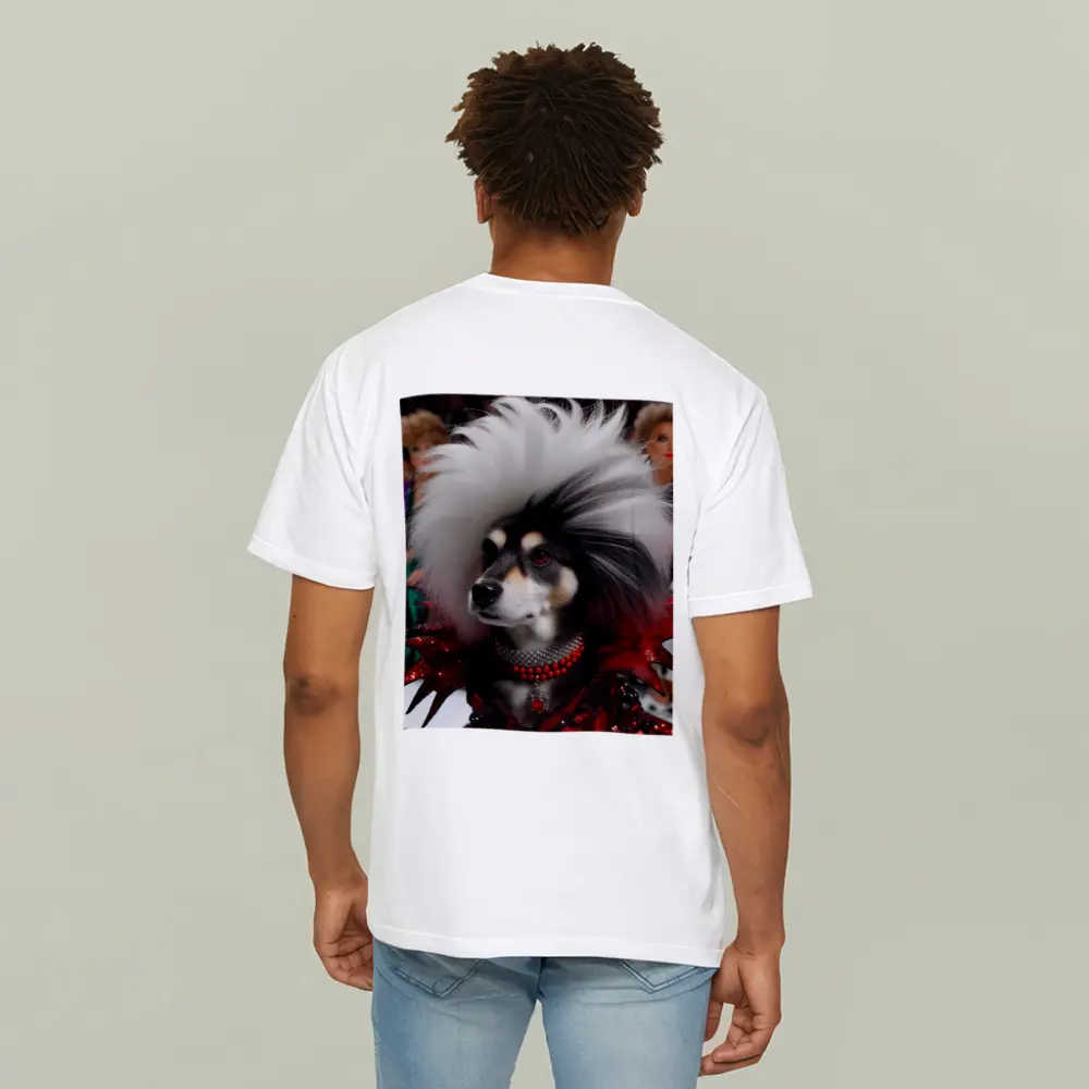 Glamorous Dog Fashion Show Runway Scene – T-Shirts