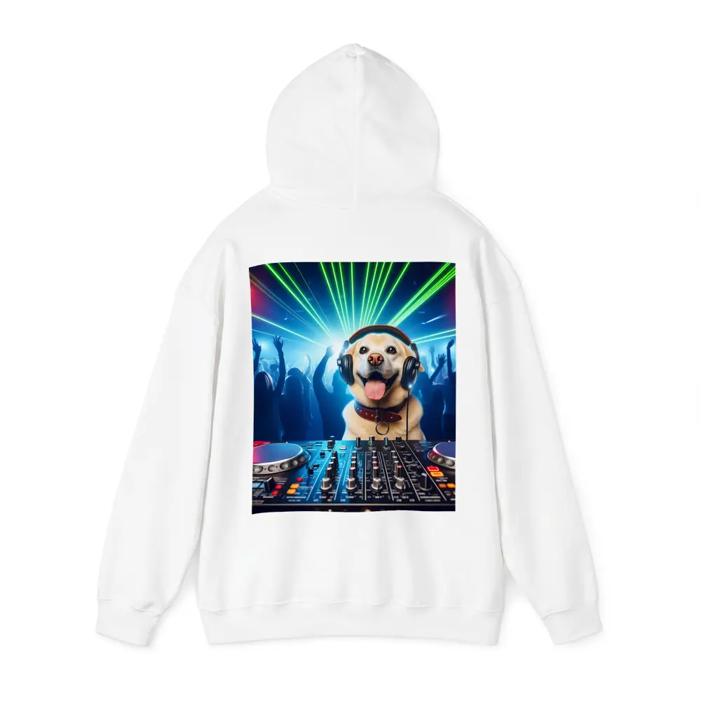Labrador DJ Dog Party Club Neon – Hoodies