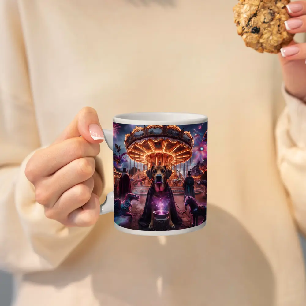 Magical Dog Wizard Carnival Fantasy Night – Mugs