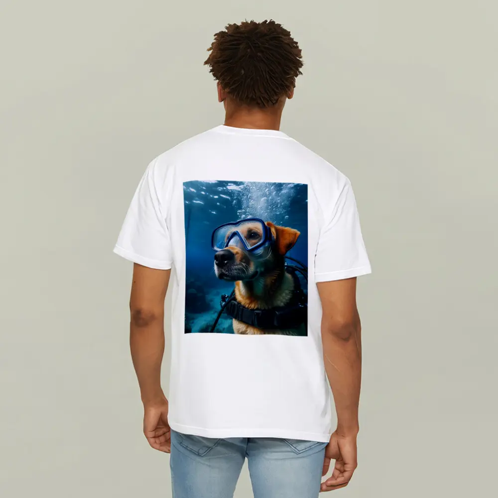 Dog Scuba Diving Underwater Ocean Adventure – T-Shirts