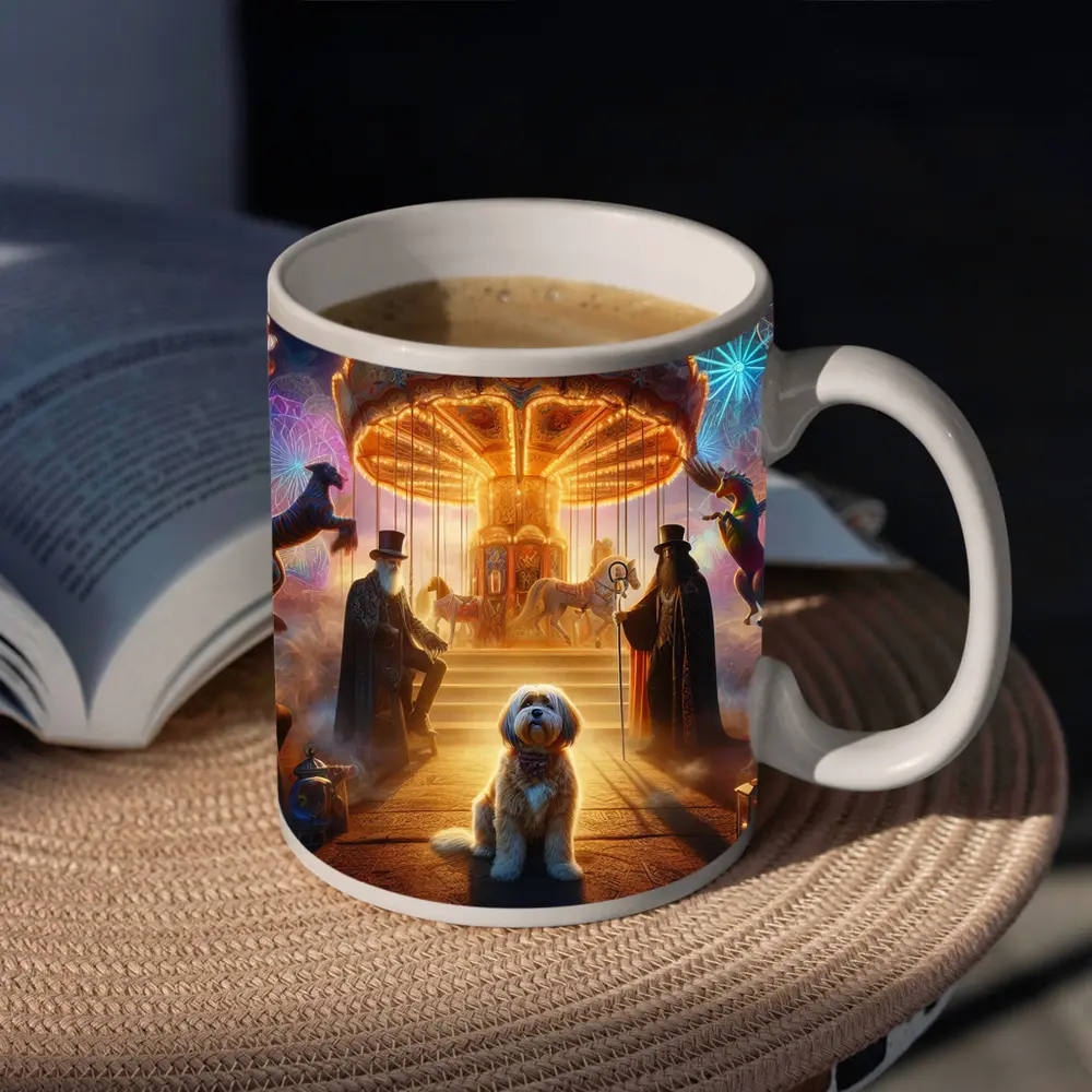 Havanese Dog Magical Carnival Fantasy Night – Mugs