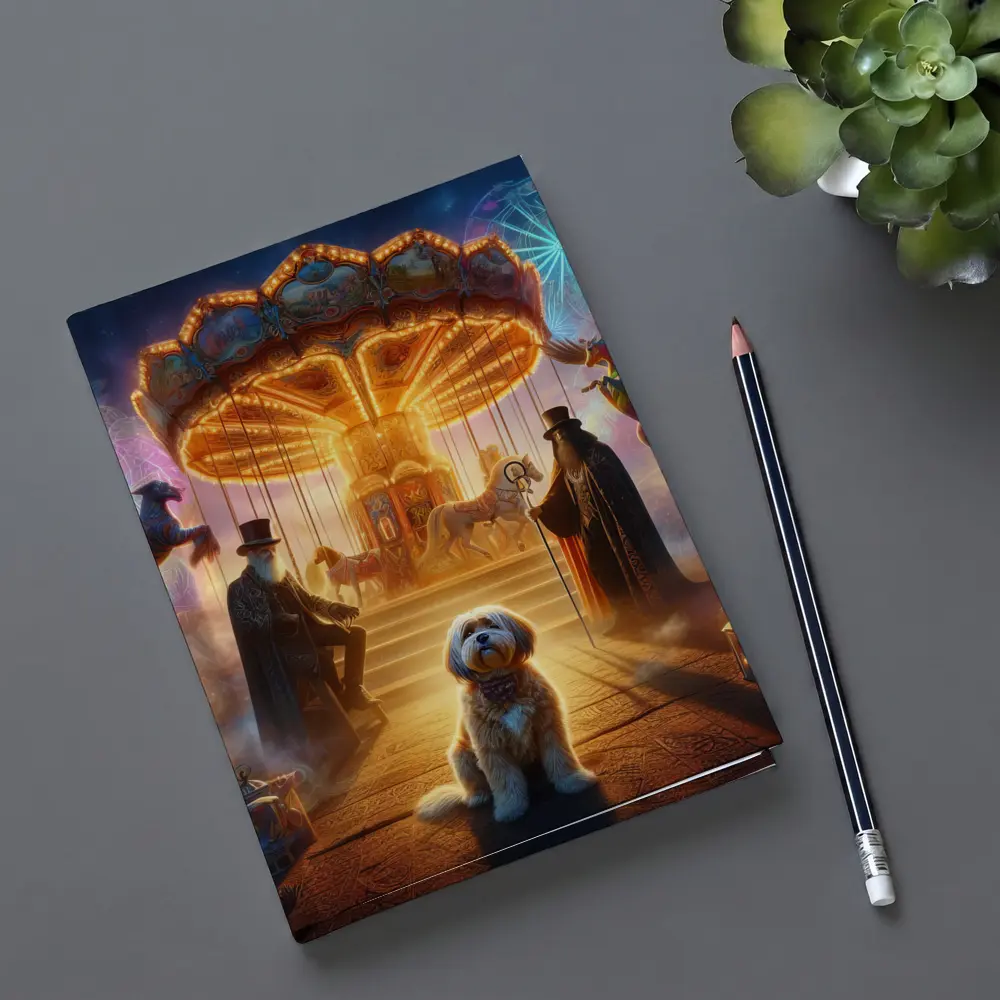 Havanese Dog Magical Carnival Fantasy Night – Notebooks