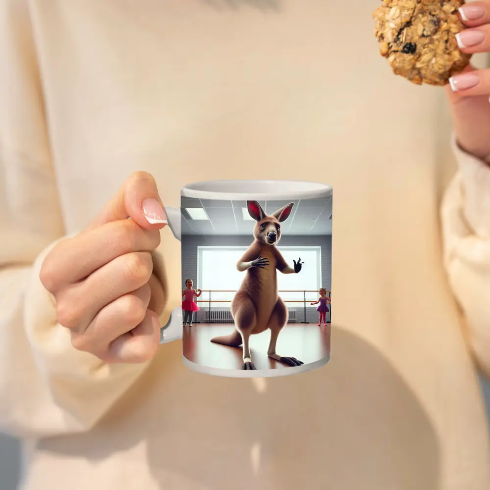 Kangaroo Dancing Ballet Studio Kids Class – Mugs