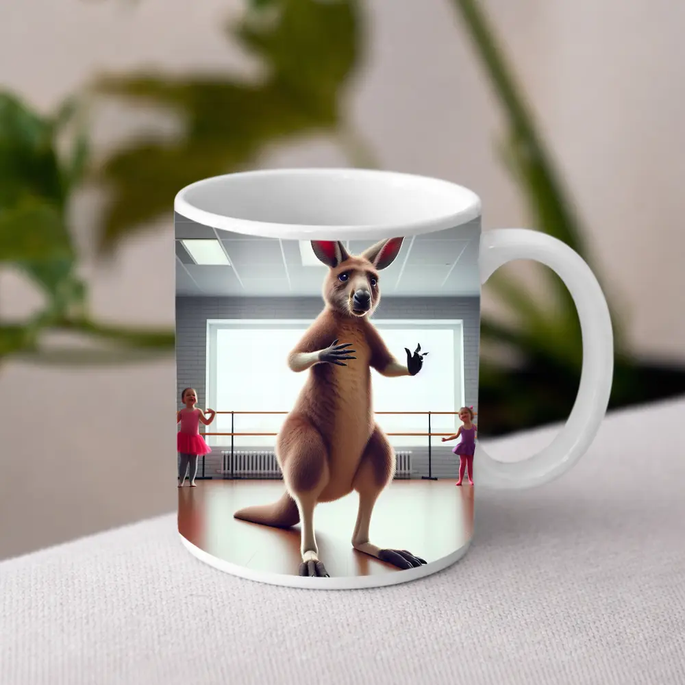 Kangaroo Dancing Ballet Studio Kids Class – Mugs