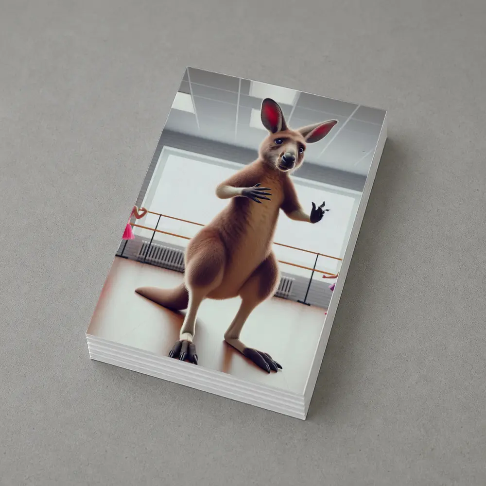 Kangaroo Dancing Ballet Studio Kids Class – Postcards