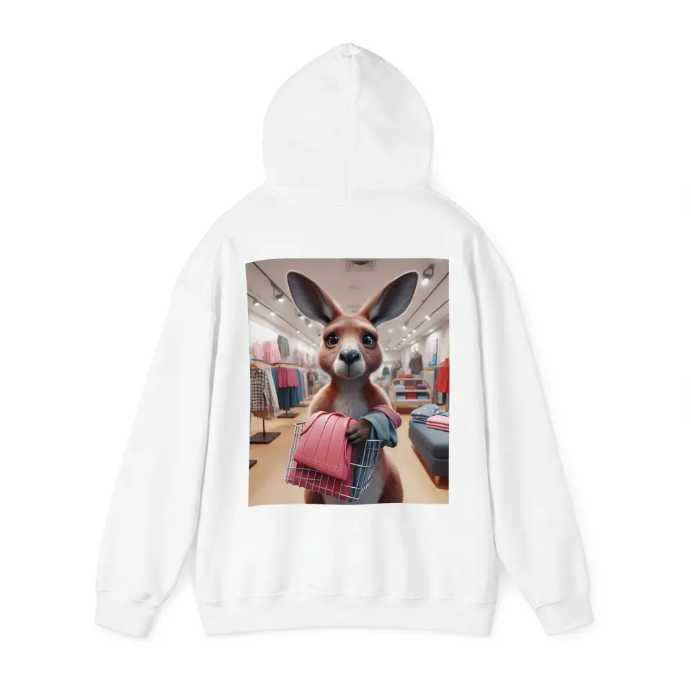 Kangaroo Shopping In Clothing Store – Hoodies