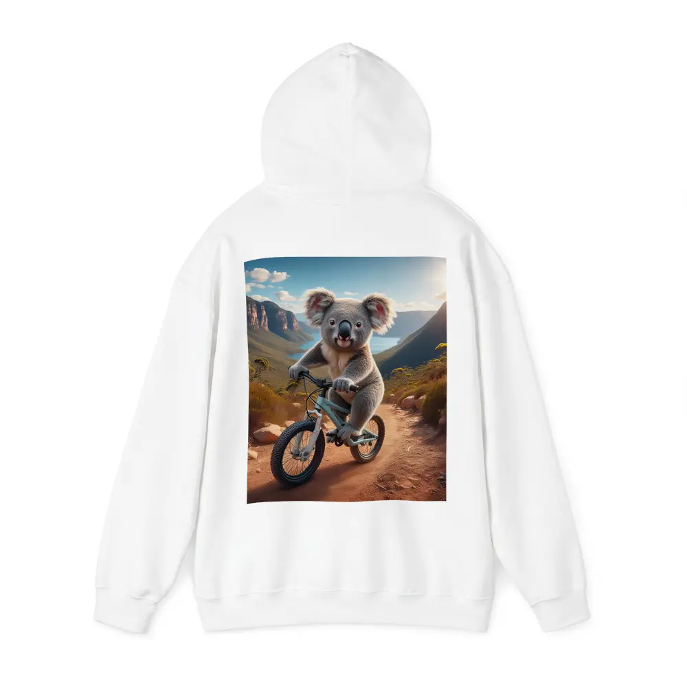 Koala Riding Bike Australian Mountain Trail – Hoodies