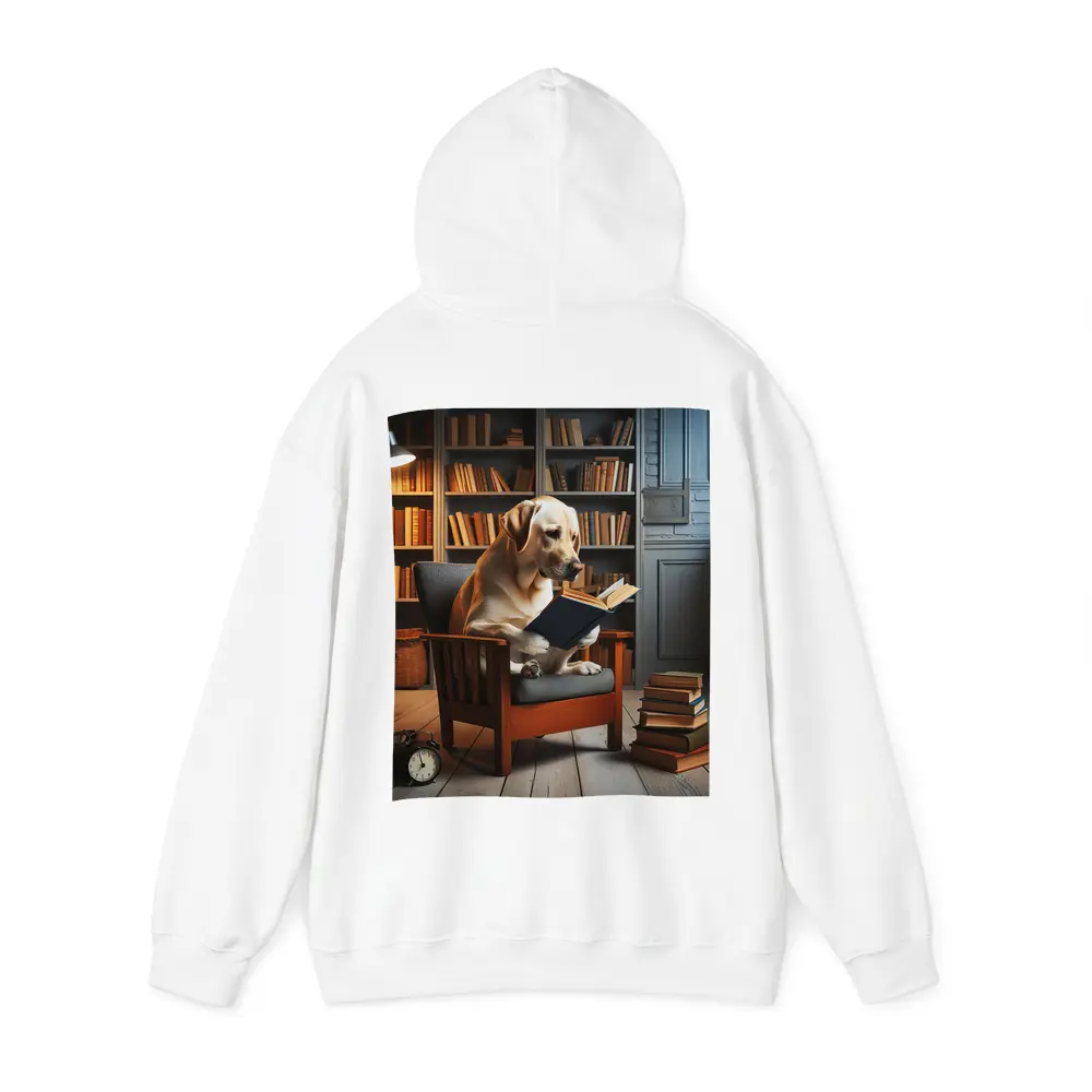 Labrador Retriever Reading Book Library Chair – Hoodies