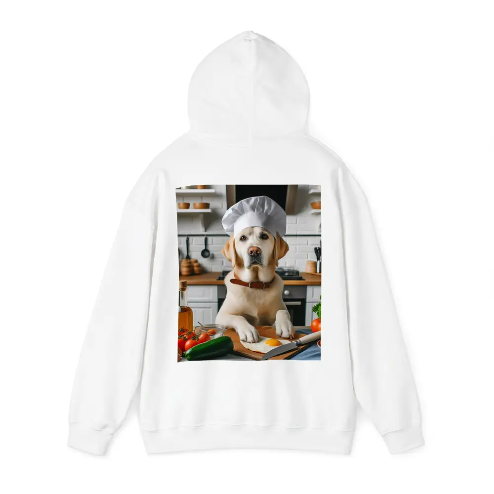 Labrador Retriever Chef Cooking In Kitchen – Hoodies