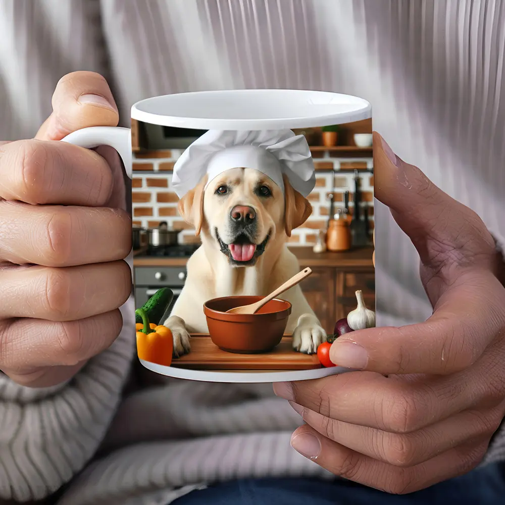 Labrador Retriever Chef Hat Kitchen Cooking – Mugs