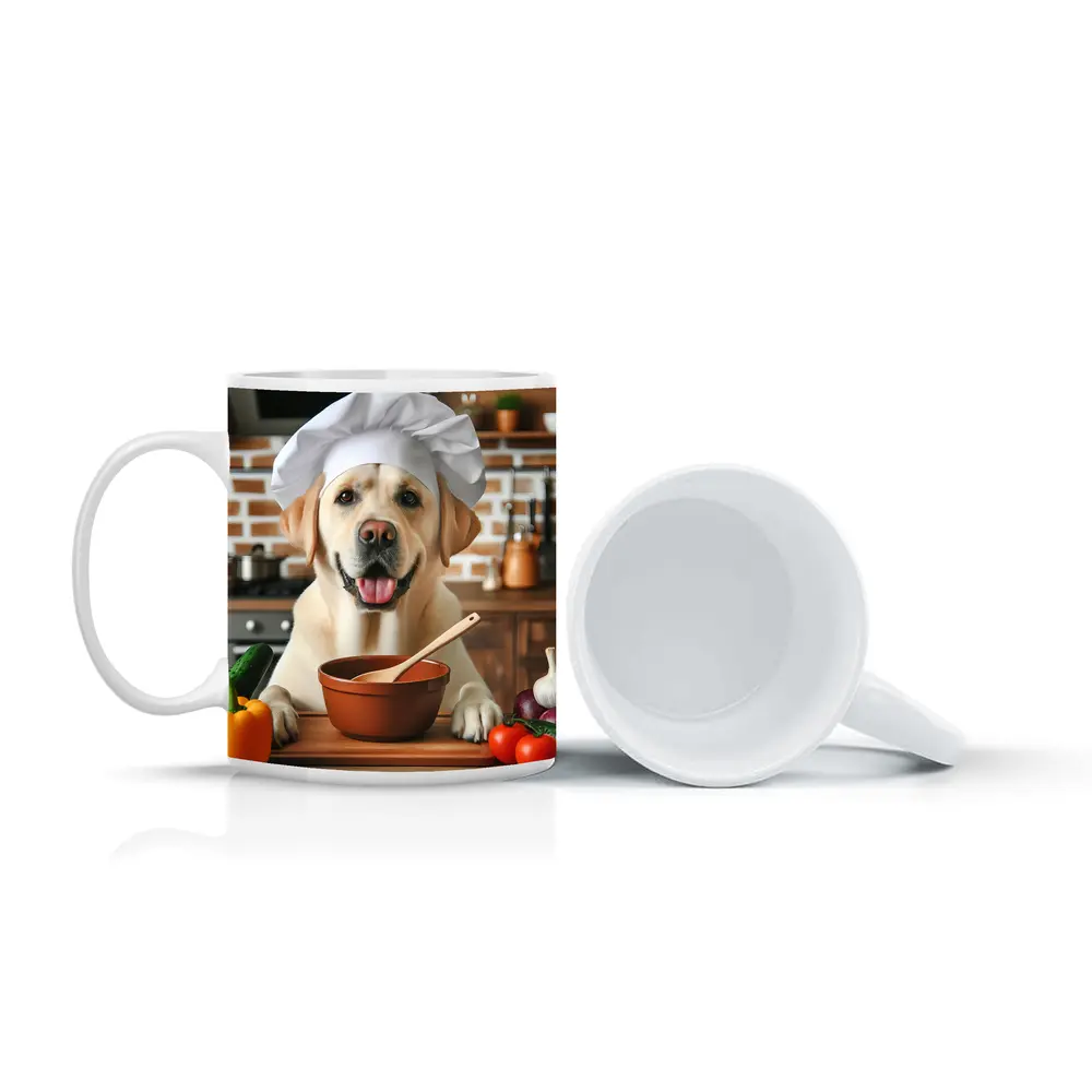 Labrador Retriever Chef Hat Kitchen Cooking – Mugs