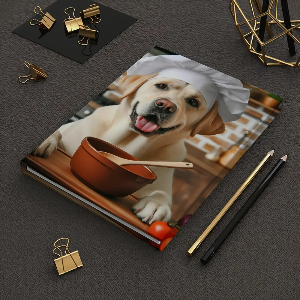 Labrador Retriever Chef Hat Kitchen Cooking – Notebooks