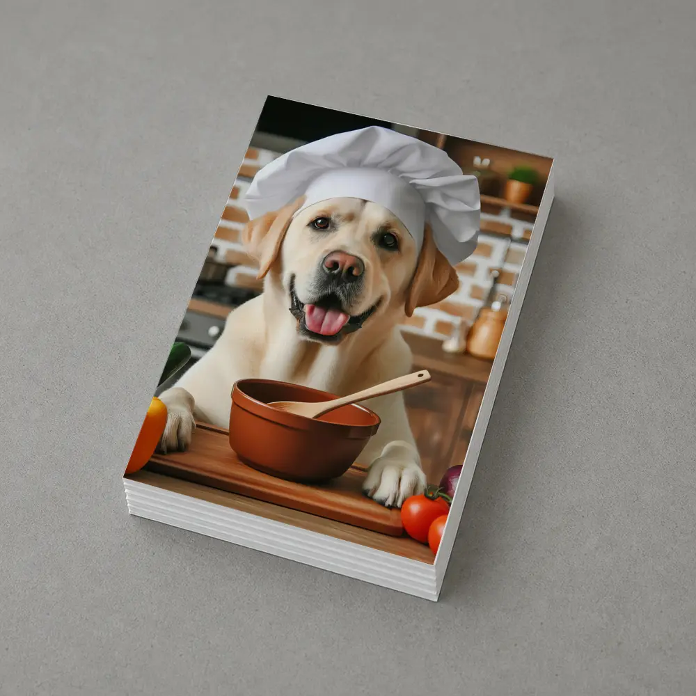 Labrador Retriever Chef Hat Kitchen Cooking – Postcards