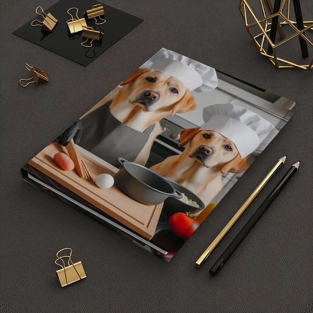 Labrador Retrievers Chef Hats Kitchen Cooking – Notebooks