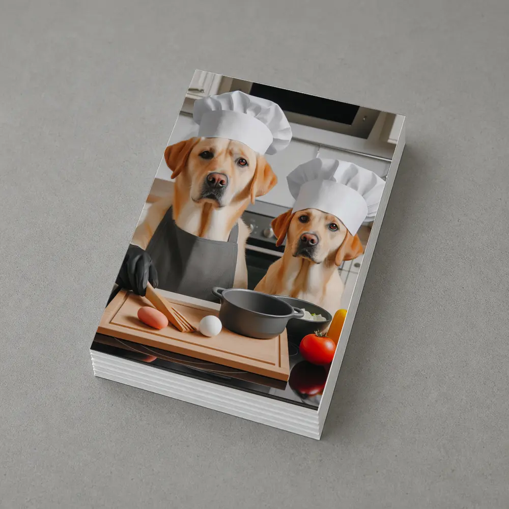 Labrador Retrievers Chef Hats Kitchen Cooking – Postcards