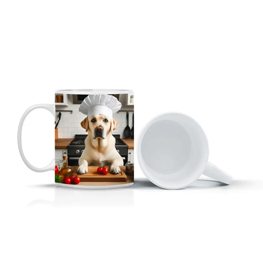 Labrador Retriever Chef Hat Kitchen Cooking – Mugs