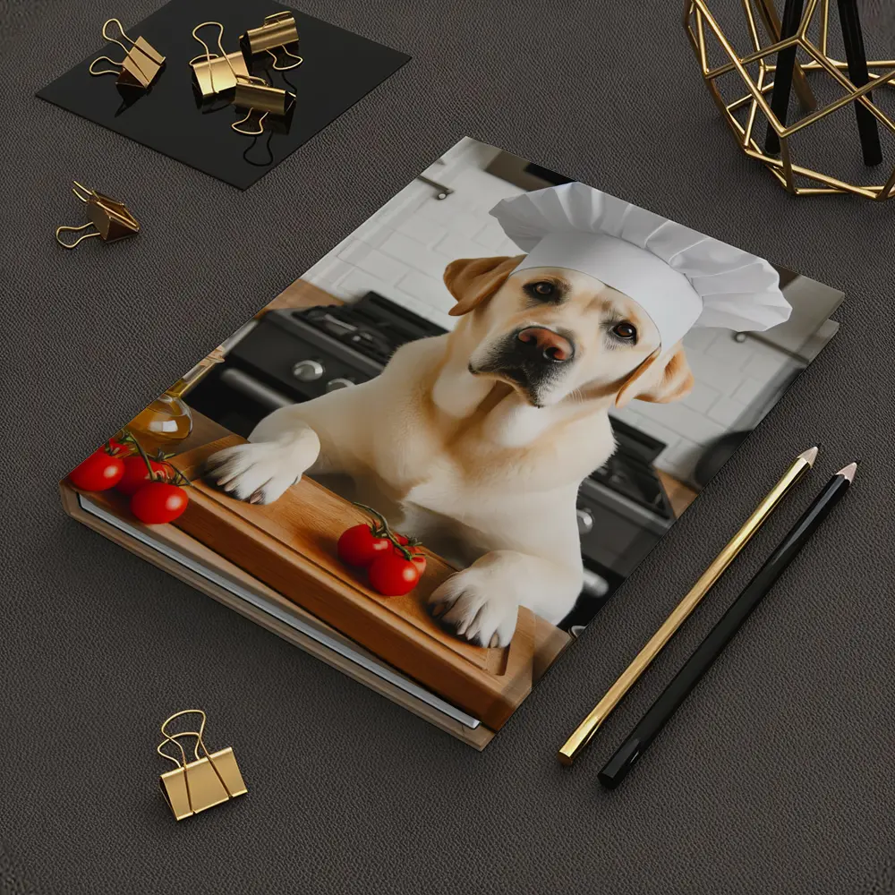 Labrador Retriever Chef Hat Kitchen Cooking – Notebooks