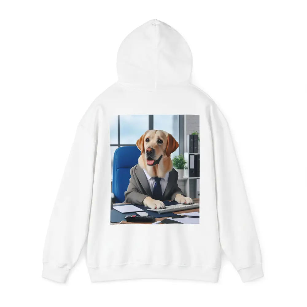 Labrador Retriever Boss Office Desk Suit – Hoodies