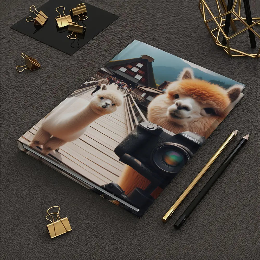 Alpaca Photographer Canon Camera Japan Village – Notebooks