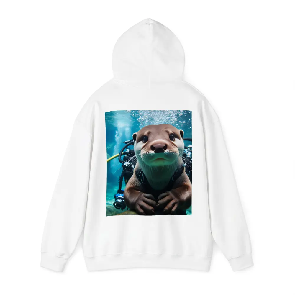 Otter Scuba Diver Underwater Ocean Adventure – Hoodies