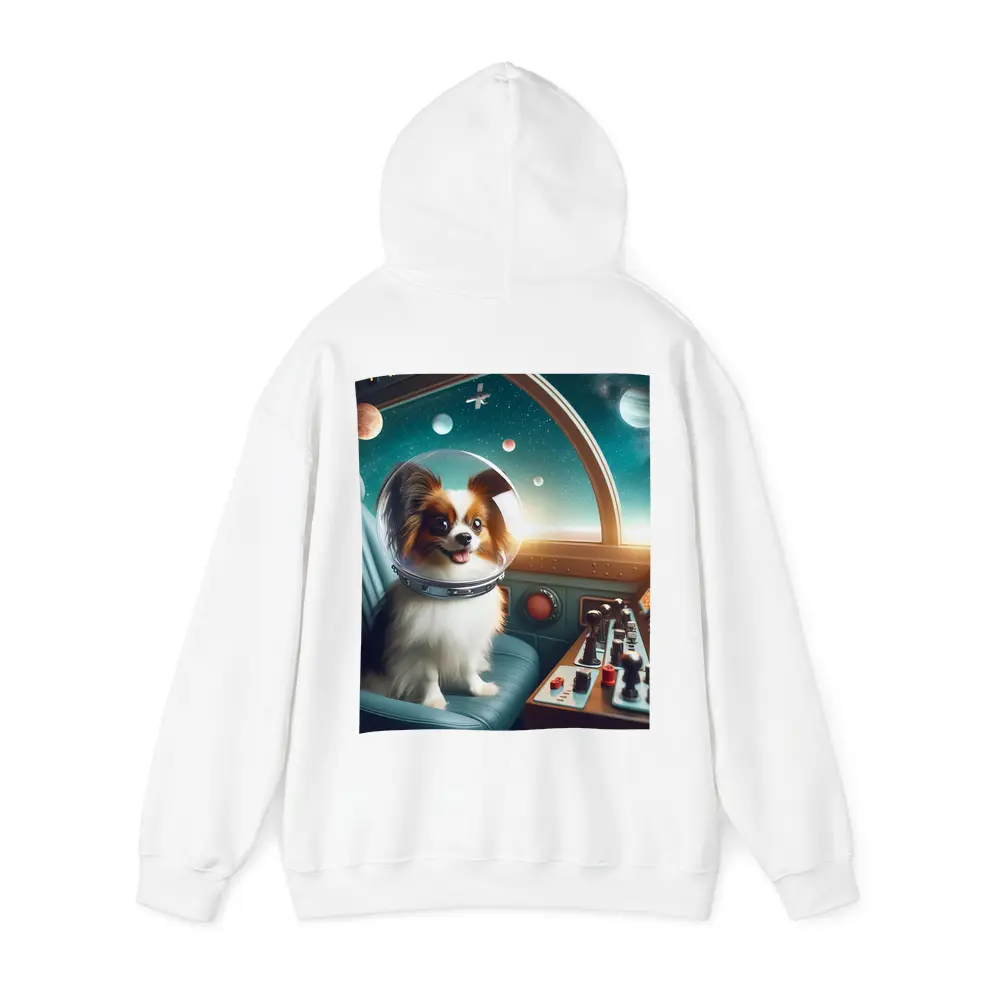 Papillon Dog Astronaut Space Cockpit – Hoodies