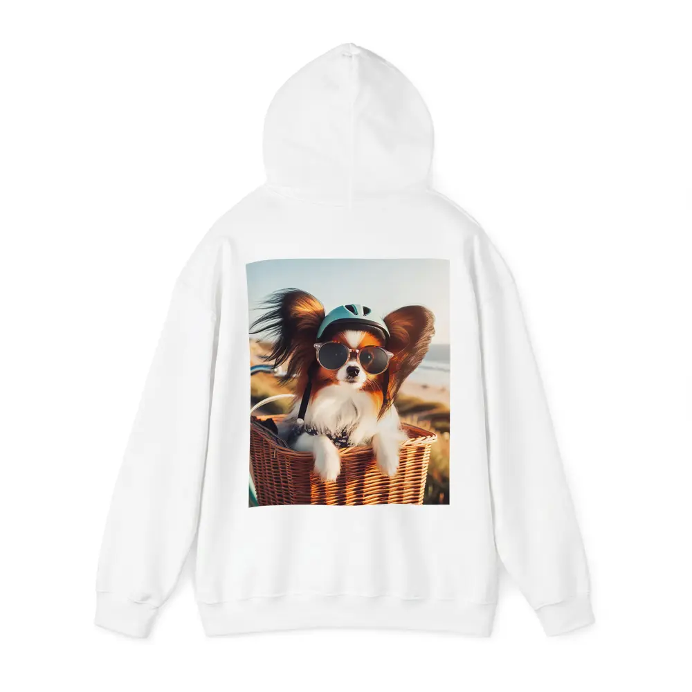 Papillon Dog Sunglasses Helmet Beach Basket – Hoodies