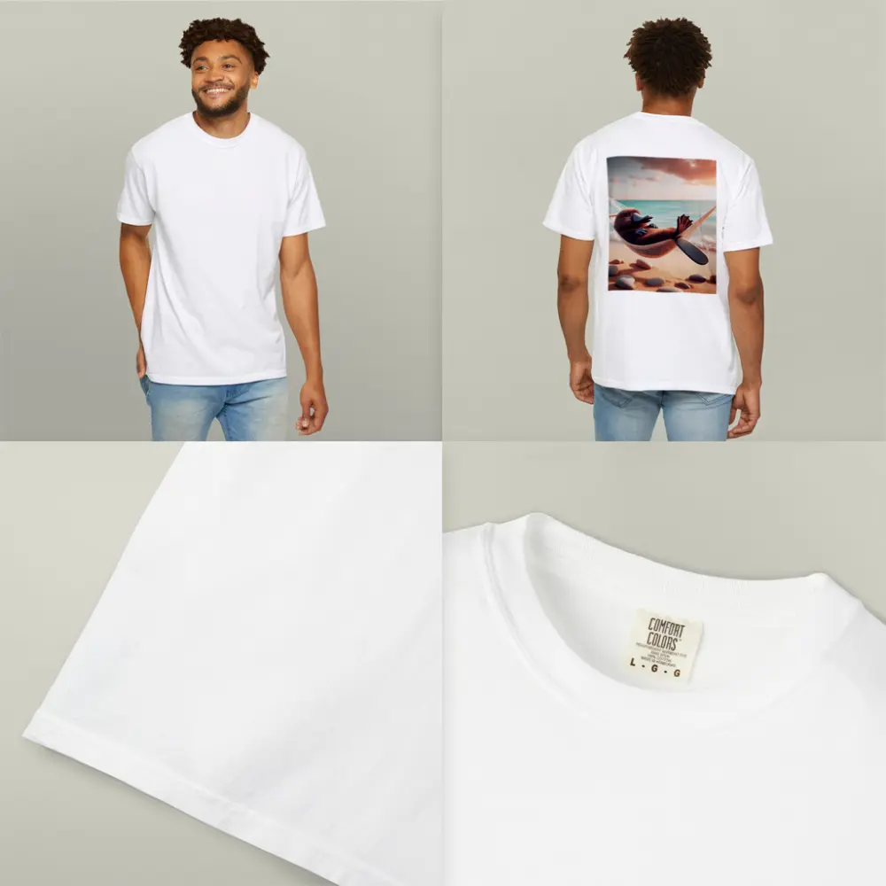 Platypus Relaxing In Hammock Beach Scene – T-Shirts