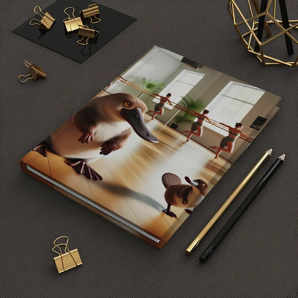 Platypus Duo In Ballet Dance Studio – Notebooks