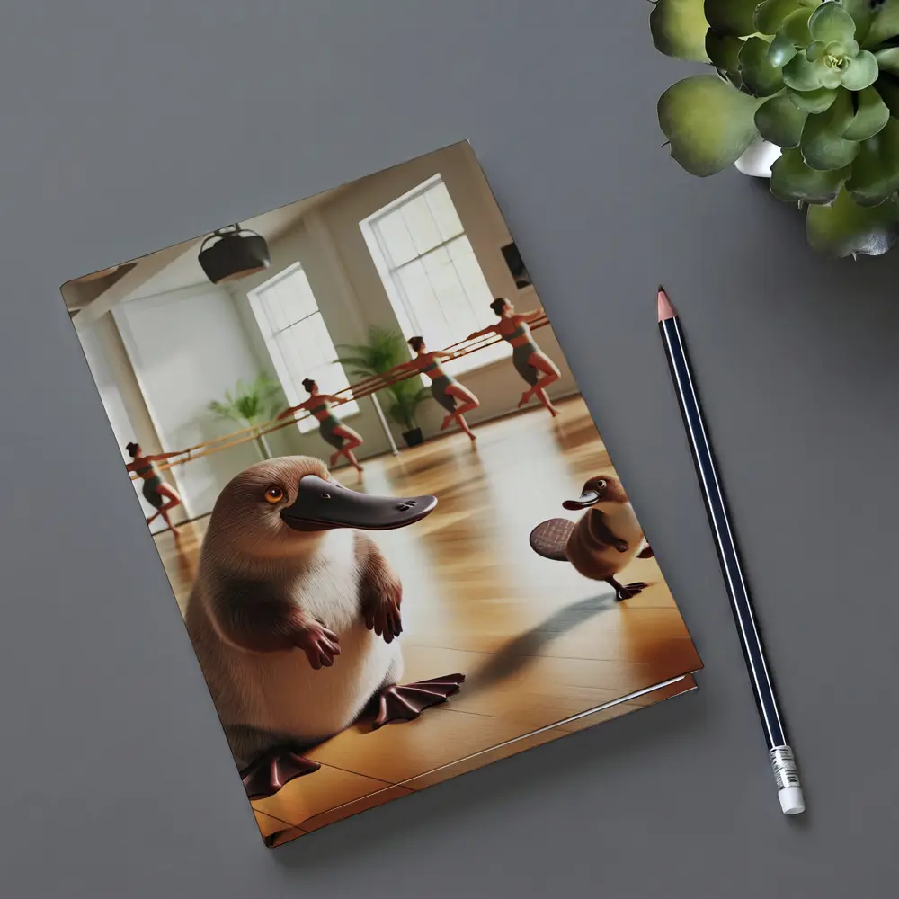 Platypus Duo In Ballet Dance Studio – Notebooks