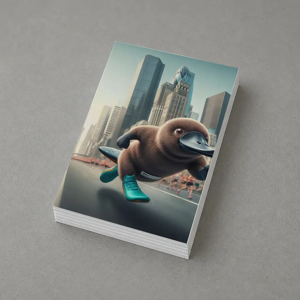 Platypus Running City Marathon Street Race – Postcards
