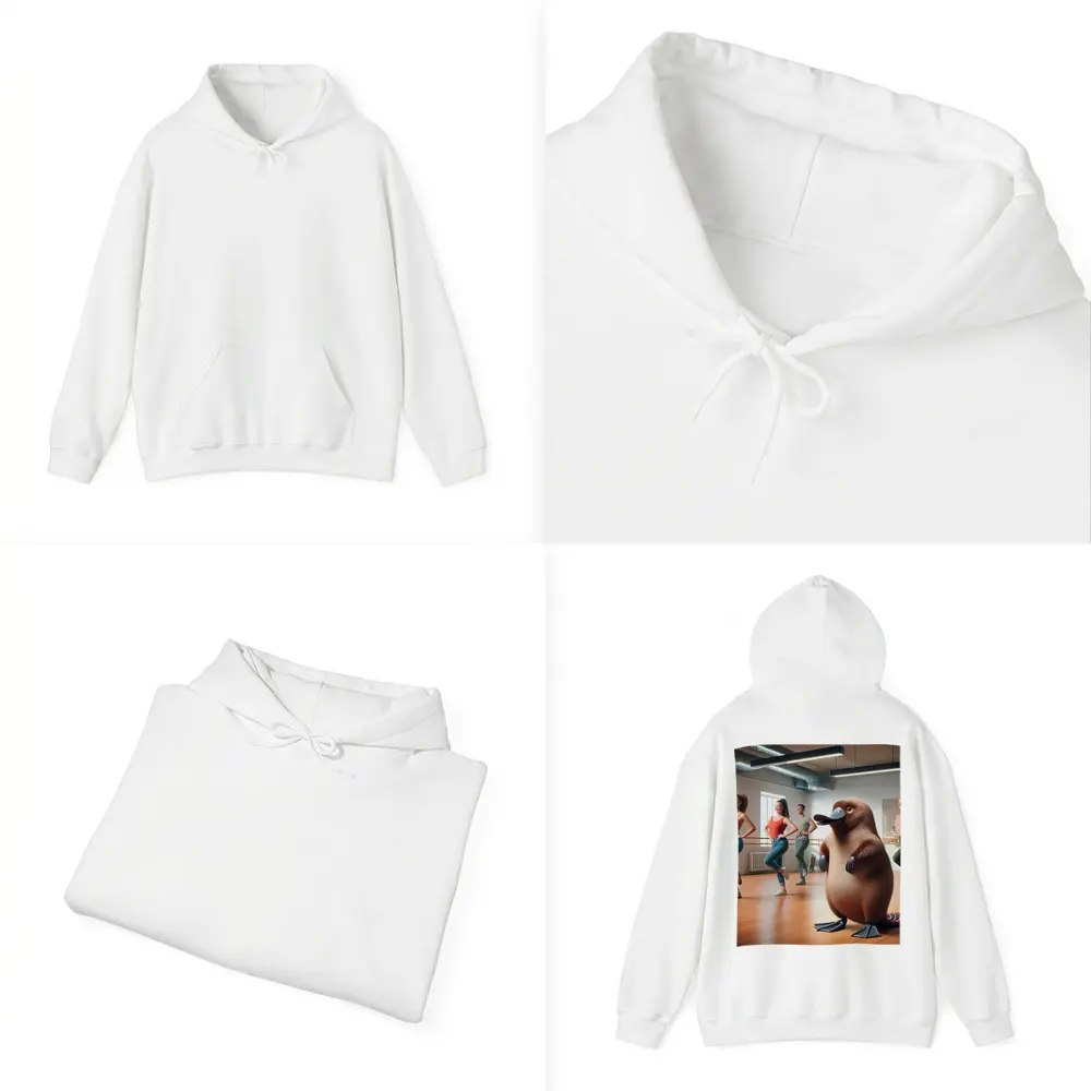 Platypus Dancing in Modern Dance Studio – Hoodies