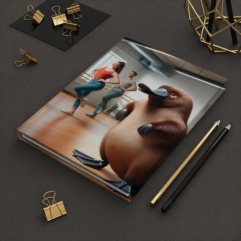 Platypus Dancing in Modern Dance Studio – Notebooks