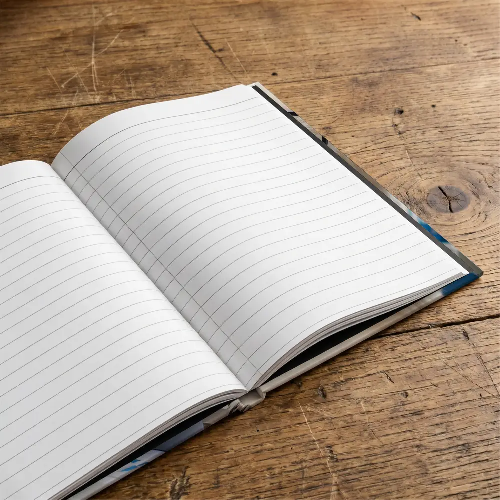 Polar Bear Office Worker Wearing Glasses Tie – Notebooks