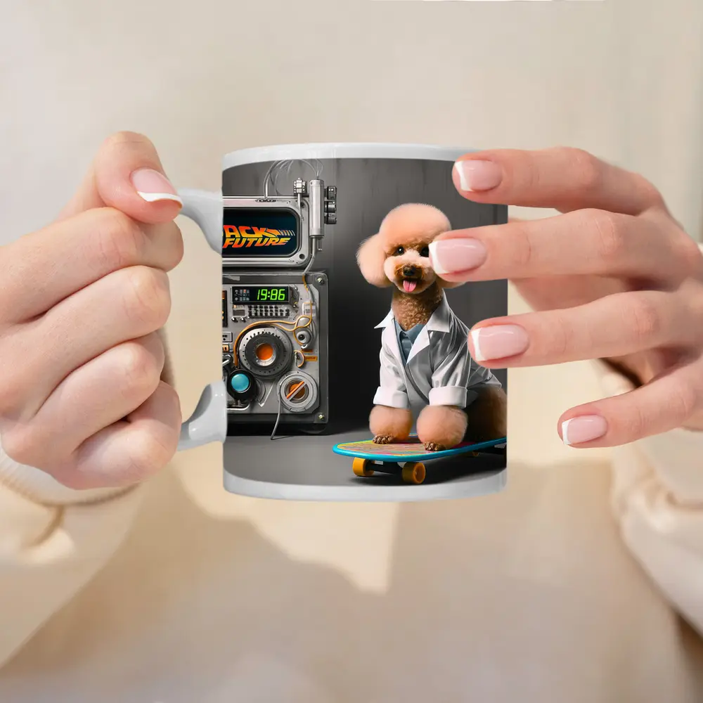 Poodle Doctor Back To The Future – Mugs