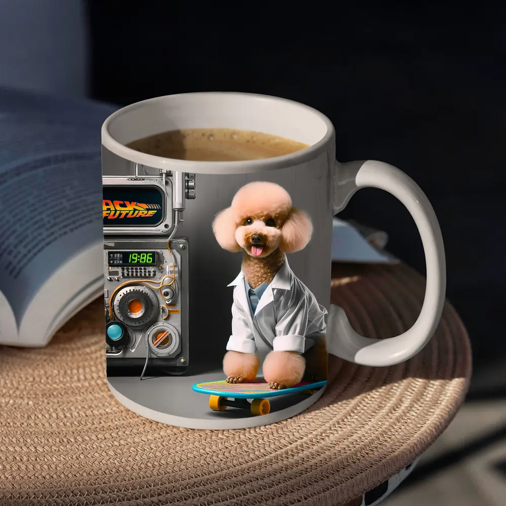 Poodle Doctor Back To The Future – Mugs