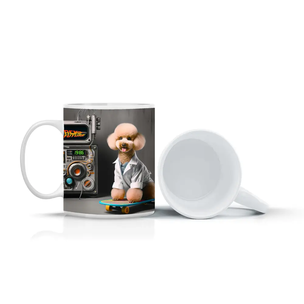 Poodle Doctor Back To The Future – Mugs