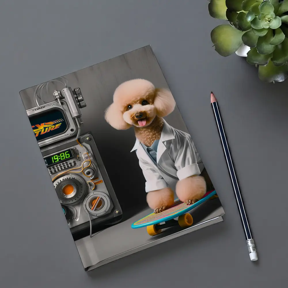 Poodle Doctor Back To The Future – Notebooks
