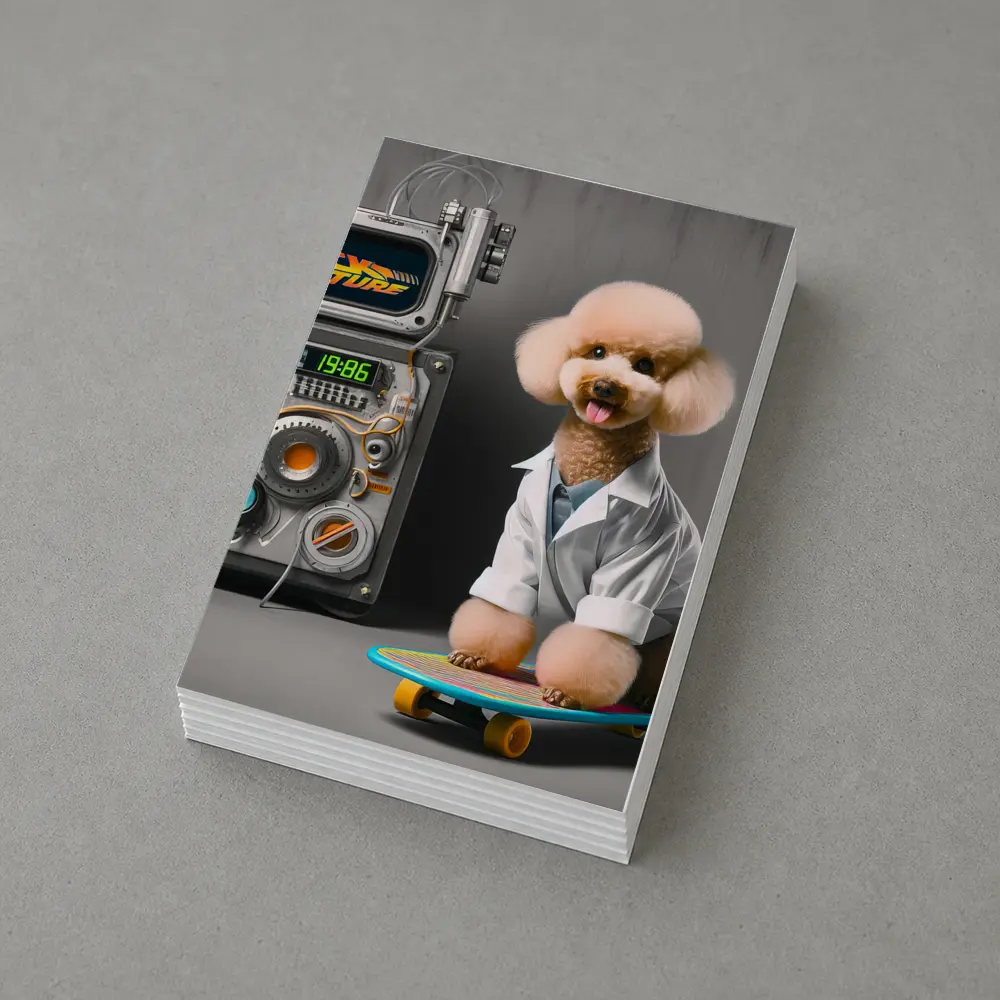 Poodle Doctor Back To The Future – Postcards