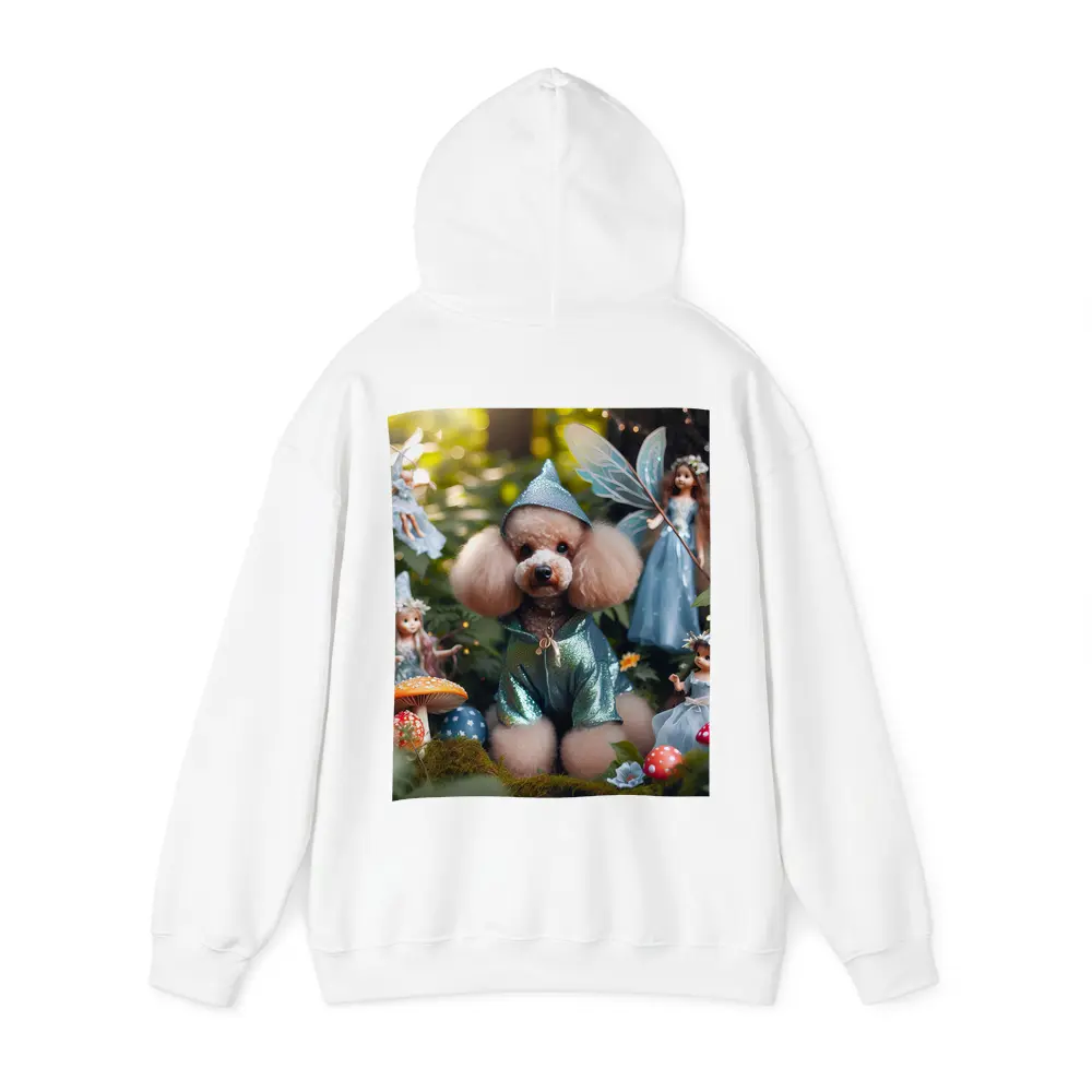 Poodle Dog Fairy Forest Fantasy Scene – Hoodies