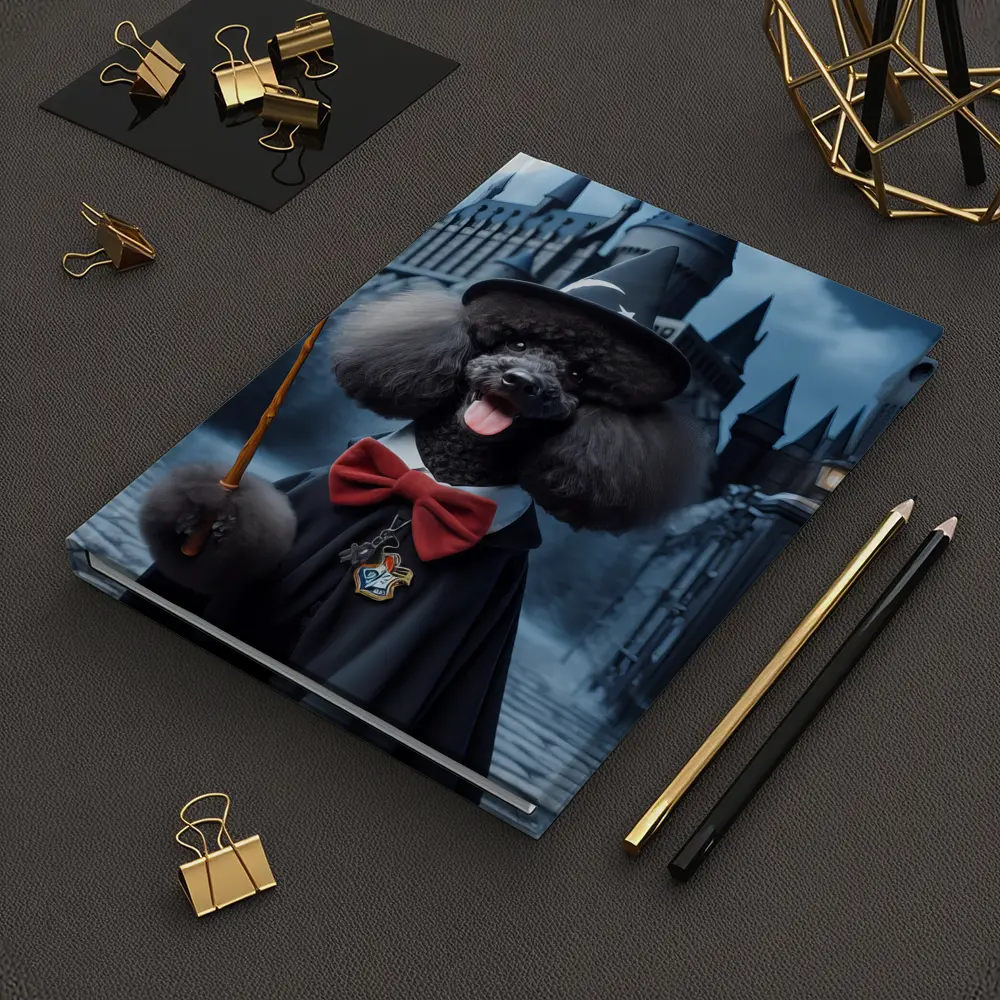 Poodle Wizard Dog at Magic Castle – Notebooks