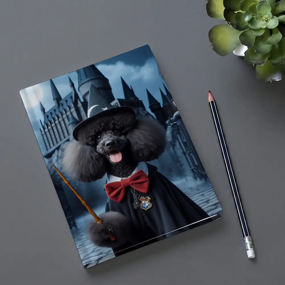 Poodle Wizard Dog at Magic Castle – Notebooks